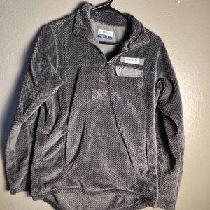 Magellan Outdoors Charcoal Fleece Pullover